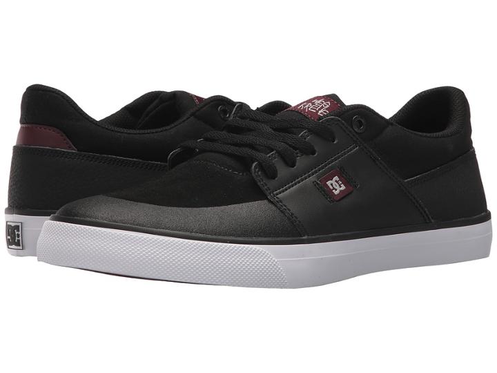 Dc Wes Kremer (black/oxblood) Men's Lace Up Casual Shoes