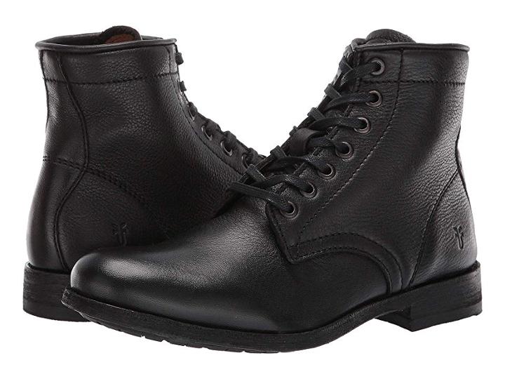 Frye Tyler Lace-up (black) Women's Boots