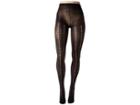 Hue Eyelet Stripe Tights With Control Top (black) Control Top Hose