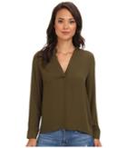 Brigitte Bailey Sophie Blouse (cypress) Women's Blouse