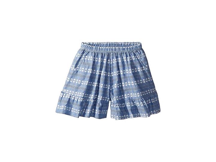 Peek Madeline Shorts (toddler/little Kids/big Kids) (chambray) Girl's Shorts