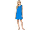 Tommy Bahama Jer-sea Sleeveless Tie Front Dress (cobalt Sea) Women's Dress