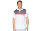 Puma Golf Road Map Polo (bright White/paradise Pink) Men's Short Sleeve Knit