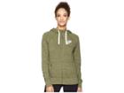 Nike Gym Vintage Full Zip Hoodie (olive Canvas/sail) Women's Sweatshirt