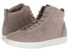 Ecco Soft 1 High Top (warm Grey) Women's Shoes