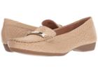 Naturalizer Gadget (taupe Shimmer Snake) Women's Shoes