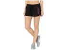 Puma Out Of This World Shorts (cotton Black/beetroot Purple) Women's Shorts