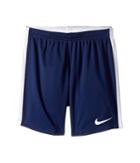 Nike Kids Dry Academy Soccer Short (little Kids/big Kids) (binary Blue/white/white) Girl's Shorts