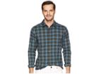 Royal Robbins Thermotech Drake Plaid Long Sleeve (bayleaf) Men's Long Sleeve Button Up