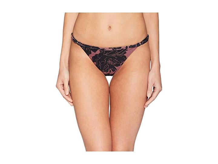 Rvca Peony Medium Swim Bottom (rose) Women's Swimwear
