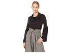 Bb Dakota Day And Night Cowl Neck Top (black) Women's Clothing