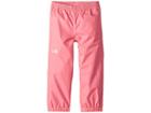The North Face Kids Tailout Rain Pants (toddler) (gem Pink/tnf White (prior Season)) Kid's Casual Pants
