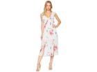 Astr The Label Milani Dress (ice Blue Multi Floral) Women's Dress
