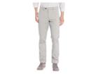 Ted Baker Volvek Mini Design Classic Fit Trousers (grey) Men's Casual Pants