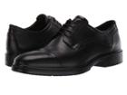 Ecco Lisbon Cap Toe Tie (black) Men's Lace Up Cap Toe Shoes
