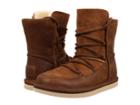 Ugg Lodge (chestnut Leather) Women's Boots