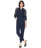 Juicy Couture Kendall Lace Jumpsuit (regal) Women's Jumpsuit & Rompers One Piece