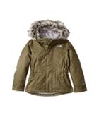 The North Face Kids Greenland Down Parka (little Kids/big Kids) (burnt Olive Green (prior Season)) Girl's Coat