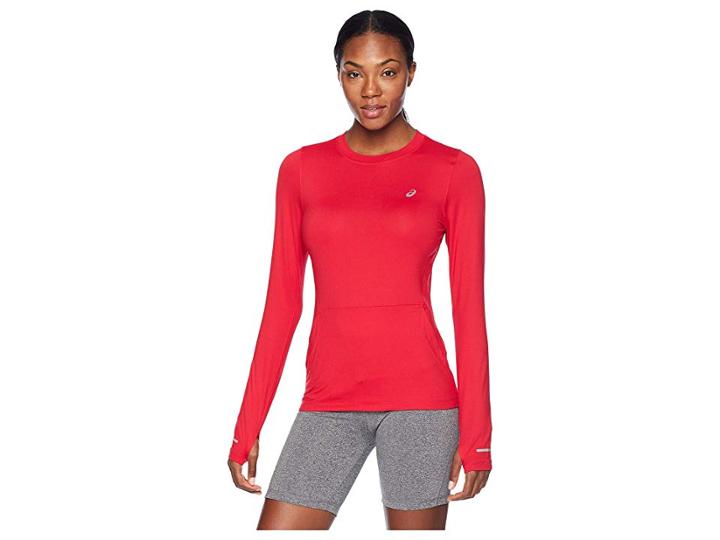 Asics Thermopolistm Plus Long Sleeve Top (samba) Women's Long Sleeve Pullover