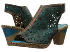 L'artiste By Spring Step Marjan (turquoise) High Heels