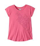 The North Face Kids Tri-blend Scoop Neck Tee (little Kids/big Kids) (petticoat Pink Heather) Girl's T Shirt