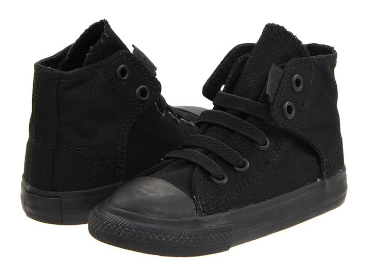 Converse Kids Chuck Taylor(r) All Star(r) Easy Slip (infant/toddler) (mono Black) Kids Shoes