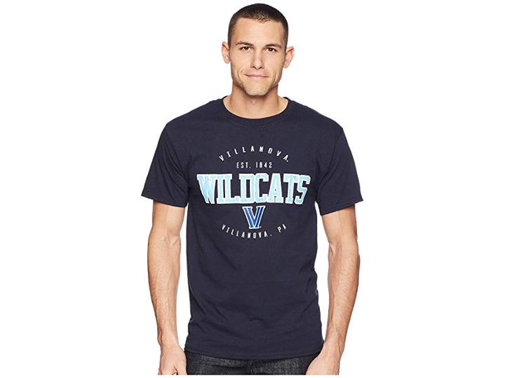 Champion College Villanova Wildcats Jersey Tee (navy) Men's T Shirt