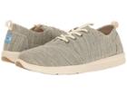 Toms Del Rey Sneaker (army Green Microstripe) Men's Lace Up Casual Shoes