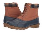 Sperry Brewster Boot Seasonal (tan/navy/plaid) Men's Shoes