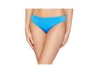 The Bikini Lab Solid Cinched Back Hipster Bikini Bottom (azul) Women's Swimwear
