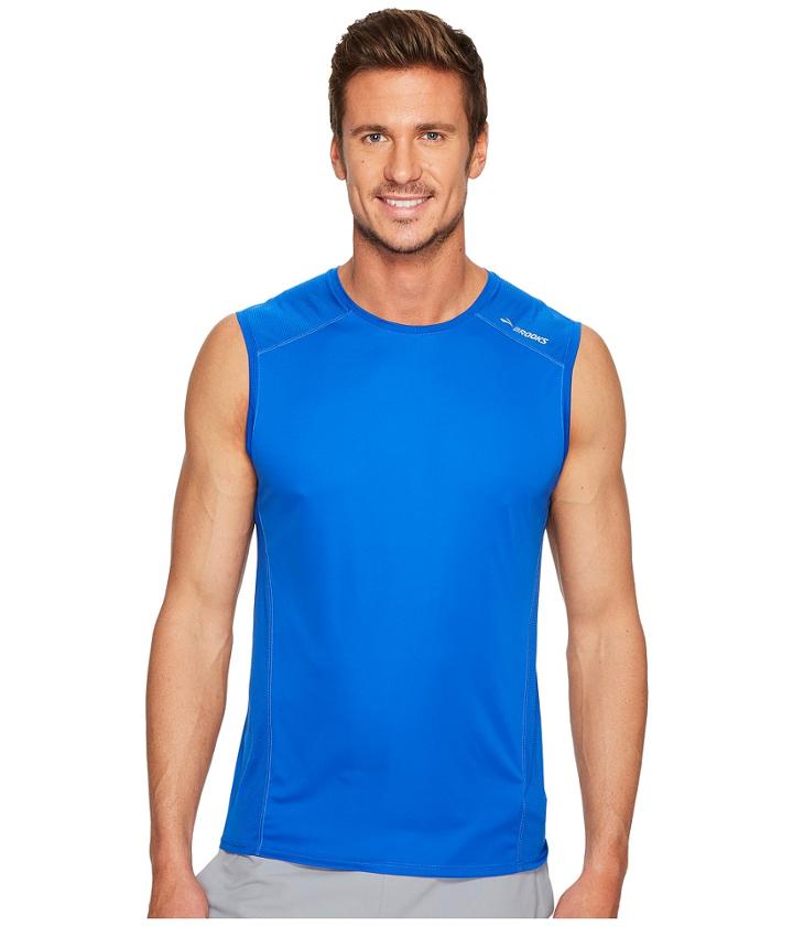 Brooks Stealth Sleeveless (royal) Men's Workout