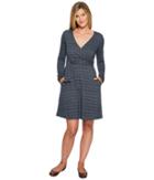 Toad&co Cue Wrap Dress (deep Navy Dot Print) Women's Dress