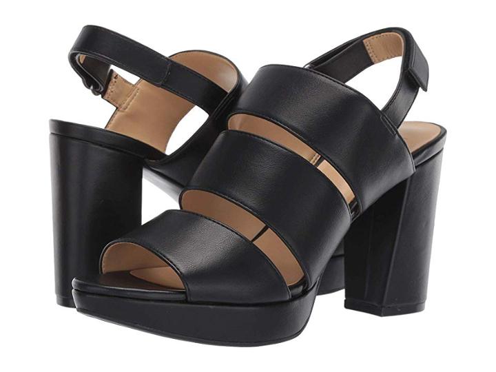 Naturalizer Freema (black) Women's Dress Sandals