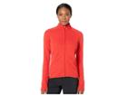Adidas Golf Essentials Textured Jacket (collegiate Red) Women's Coat