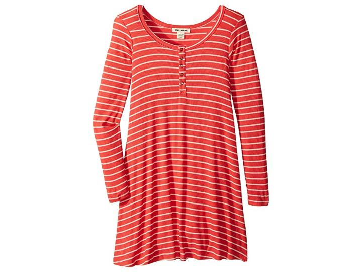 Billabong Kids My Time Dress (little Kids/big Kids) (geranium) Girl's Dress