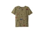 Lucky Brand Kids Wilderness Short Sleeve T-shirt (little Kids/big Kids) (burnt Olive) Boy's T Shirt