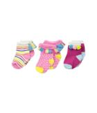 Mud Pie Summer Fun Socks Set (infant) (pink) Girls Shoes