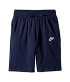 Nike Kids Sportswear Short (big Kids) (obsidian/obsidian/white) Boy's Shorts