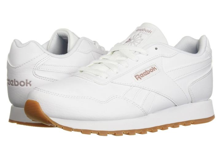 Reebok Classic Harman Run (us-white/rose Gold/gum) Women's Classic Shoes