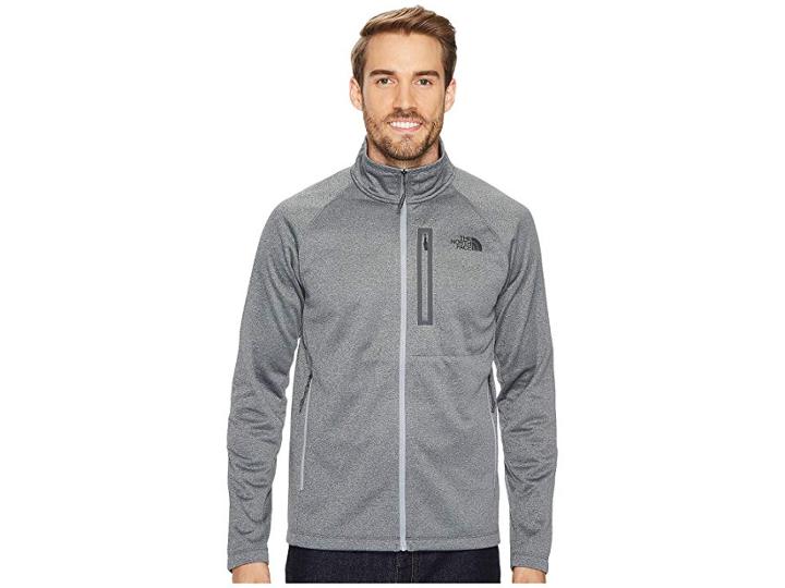 The North Face Canyonlands Full Zip (tnf Medium Grey Heather) Men's Coat