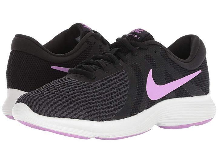 Nike Revolution 4 (black/fuchsia Glow/oil Grey/summit White) Women's Running Shoes