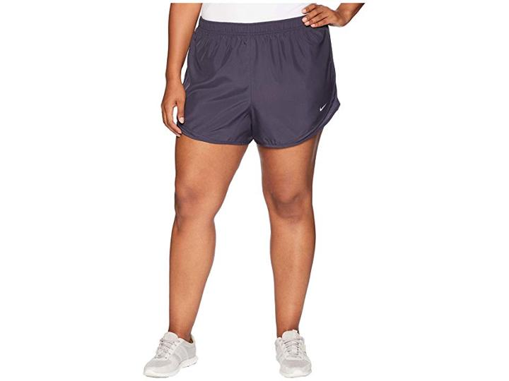 Nike Dry Tempo 3 Running Short (size 1x-3x) (gridiron/gridiron/gridiron/wolf Grey) Women's Shorts