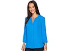 Nydj Blouse W/ Pleated Back (wave) Women's Blouse