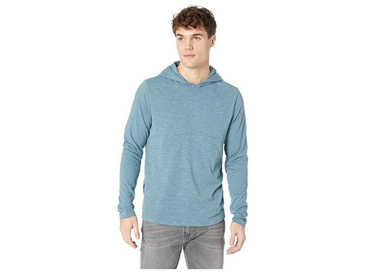 Hurley Dri-fit Lagos Hooded Pullover (celestial Teal) Men's Clothing