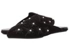 Yosi Samra Victoria (black Microsuede Pearl Burst) Women's  Shoes