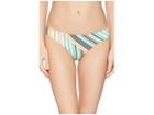 The Bikini Lab South Beach Stripe Hipster Bottom (multicolored) Women's Swimwear