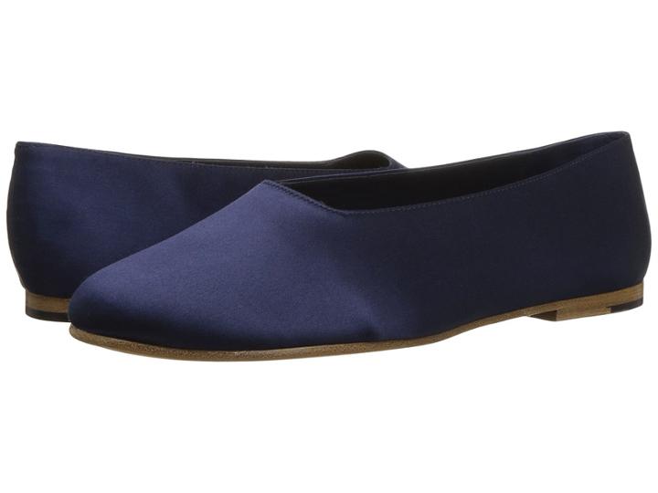 Vince Maxwell 2 (navy Satin Fabric) Women's Shoes