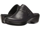 Clarks Delana Amber (navy Leather) Women's Clog Shoes