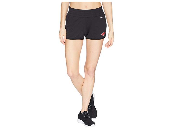 Champion College Arkansas Razorbacks Endurance Shorts (black) Girl's Shorts