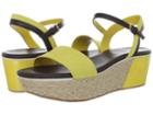 Cole Haan Arden Wedge (sunlight Nubuck) Women's Sandals